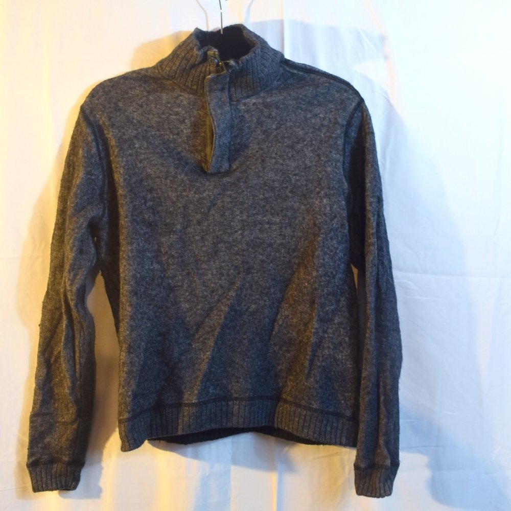 CLAIBORNE, M, GREY LITE SWEATER